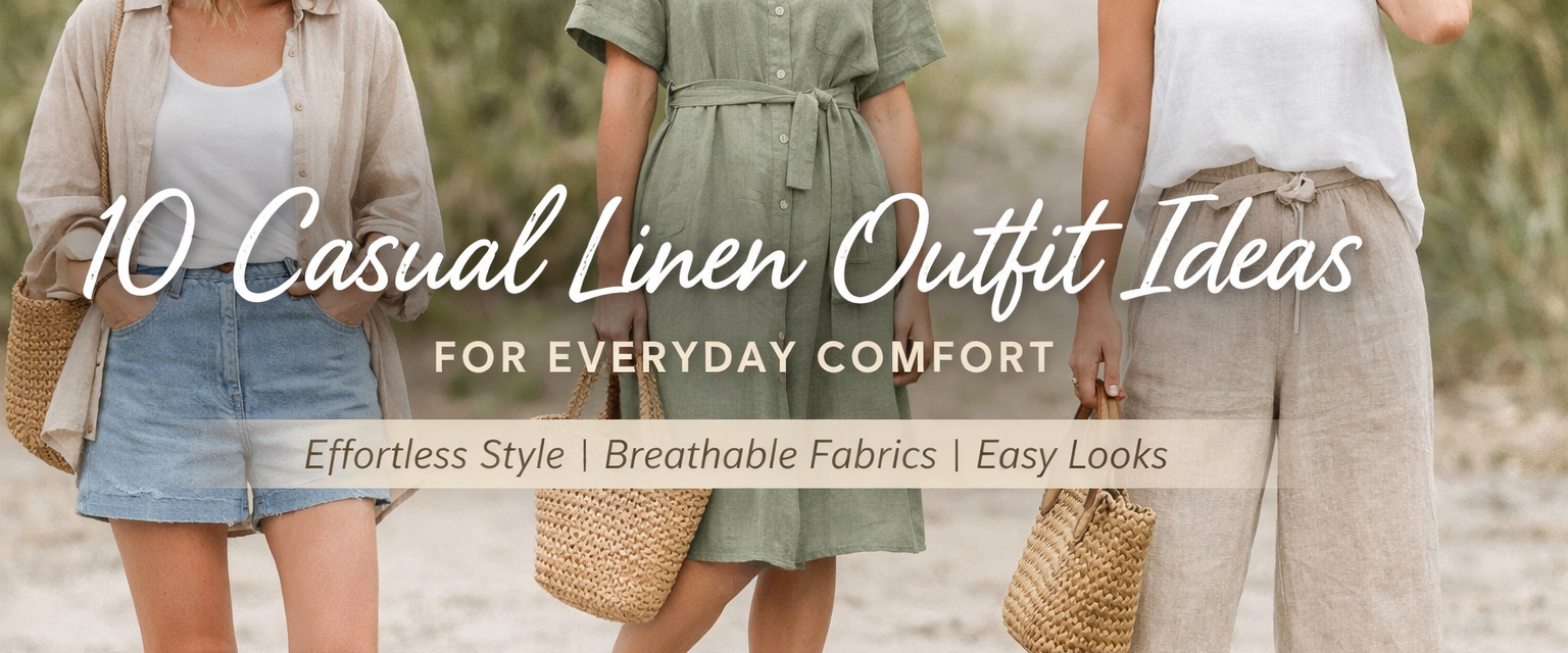 10 Casual Linen Outfit Ideas for Everyday Comfort