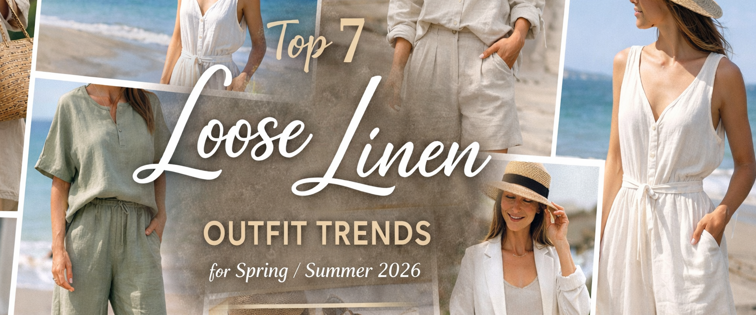 Top 7 Loose Linen Outfit Trends for Spring/Summer 2026