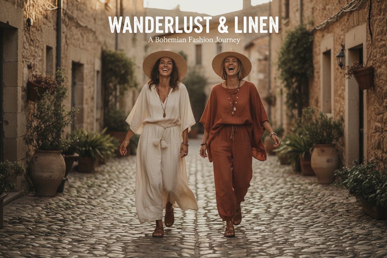 Bohemian Linen Looks: How to Dress Like You're Always on Holiday