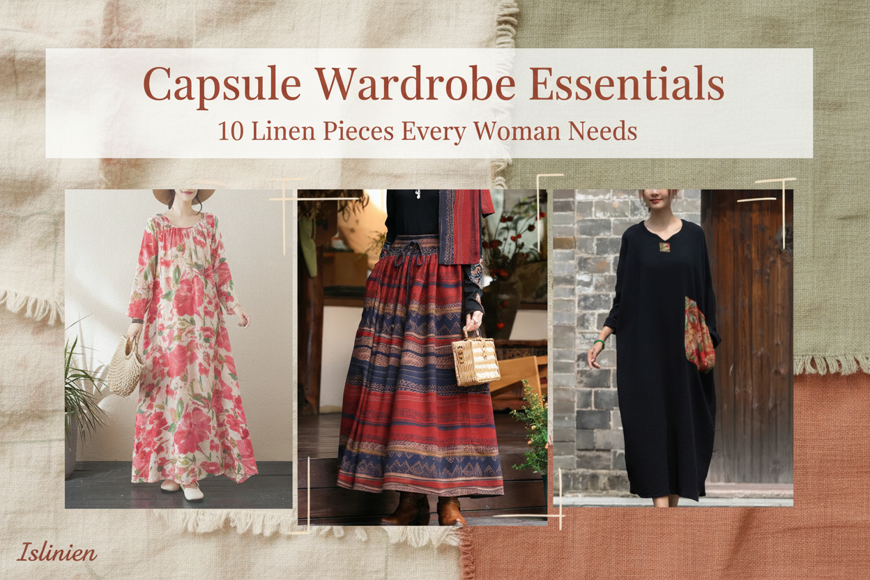 Capsule Wardrobe Essentials: 10 Linen Pieces Every Woman Needs