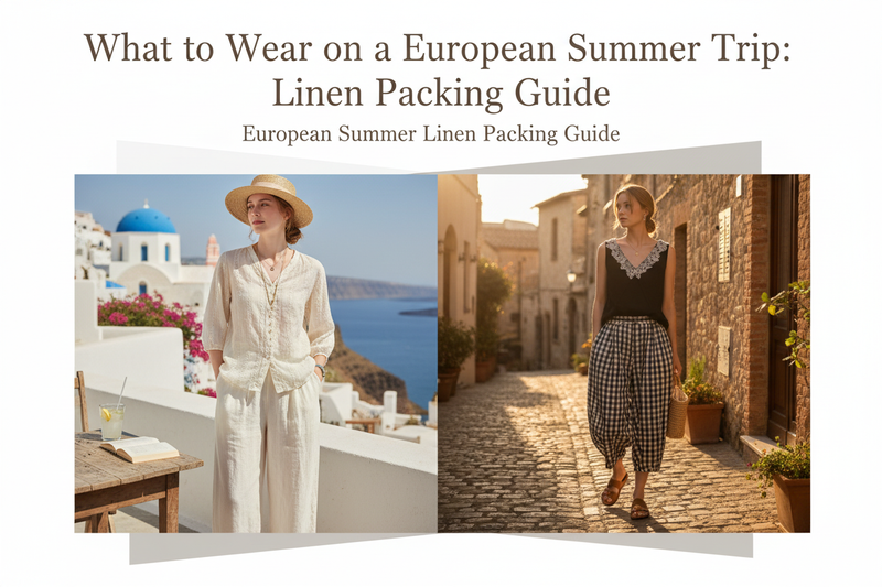 What to Wear on a European Summer Trip: Linen Packing Guide