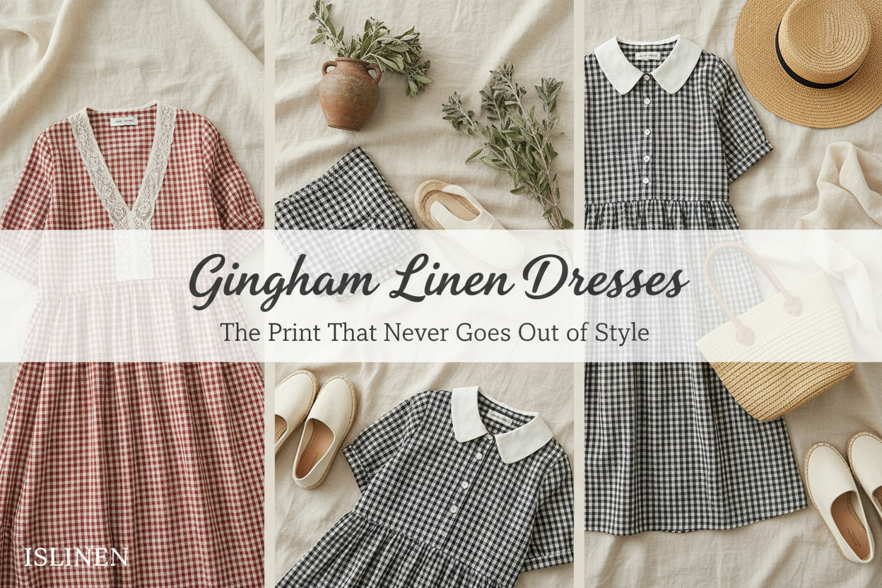 Gingham Linen Dresses: The Print That Never Goes Out of Style