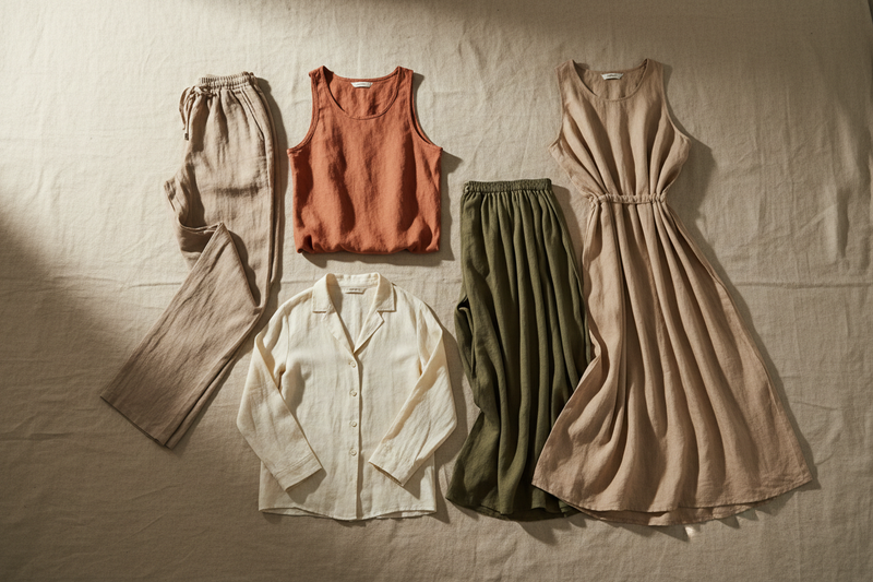 How to Build a Minimalist Wardrobe with Linen Basics