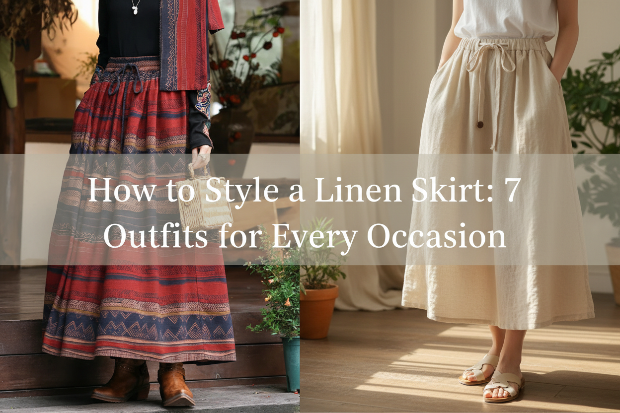 How to Style a Linen Skirt: 7 Outfits for Every Occasion