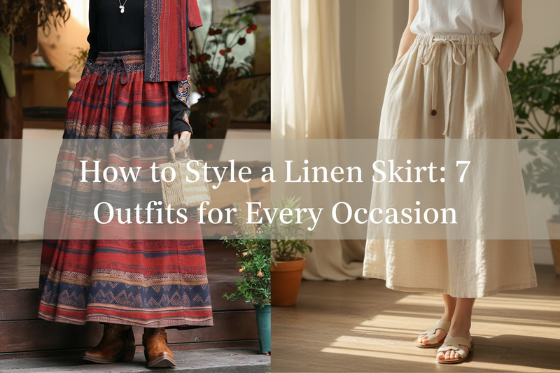How to Style a Linen Skirt: 7 Outfits for Every Occasion