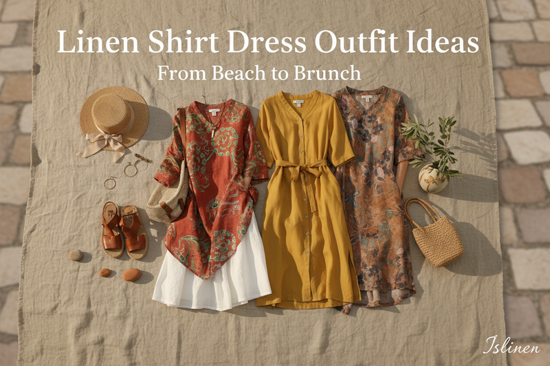 Linen Shirt Dress Outfit Ideas: From Beach to Brunch