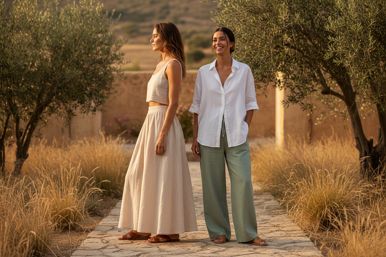 Linen Skirts vs. Linen Pants: Which Is Right for Your Body Type?