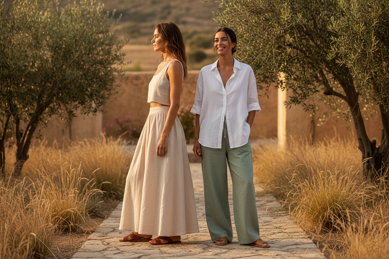 Linen Skirts vs. Linen Pants: Which Is Right for Your Body Type?