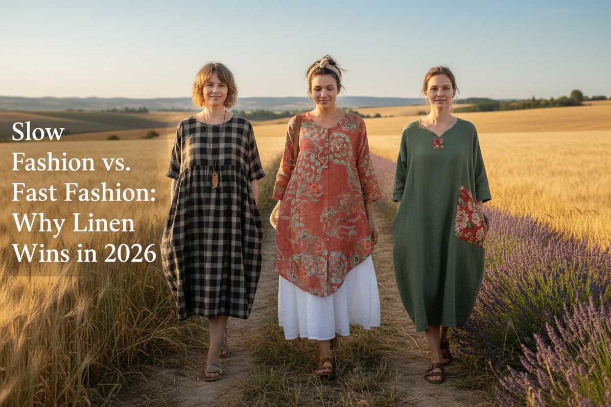 Slow Fashion vs. Fast Fashion: Why Linen Wins in 2026