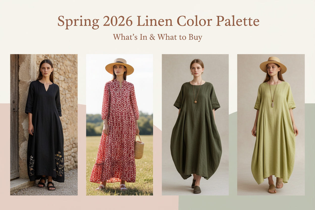 Spring 2026 Linen Color Palette: What's In and What to Buy