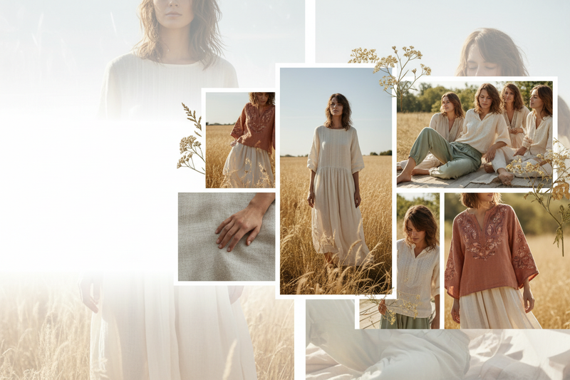 Summer Linen Outfits: Stay Cool & Stylish in Natural Fabric