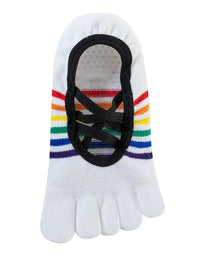Five finger socks women grip sole workout yoga socks