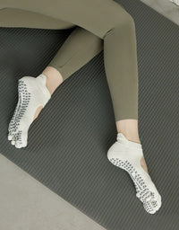 Breathable Non-Slip Toe Socks – Women’s Yoga & Pilates Grip Socks