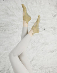 Five toe grip socks anti-slip yoga workout detail