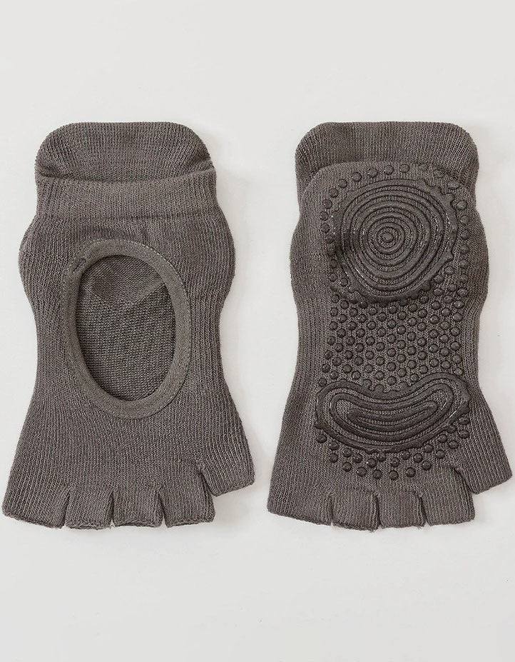 Yoga grip socks for women flexible toe separation