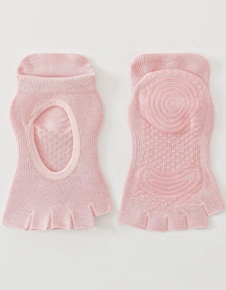 Women fitness socks non slip grip for workout