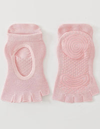 Women fitness socks non slip grip for workout