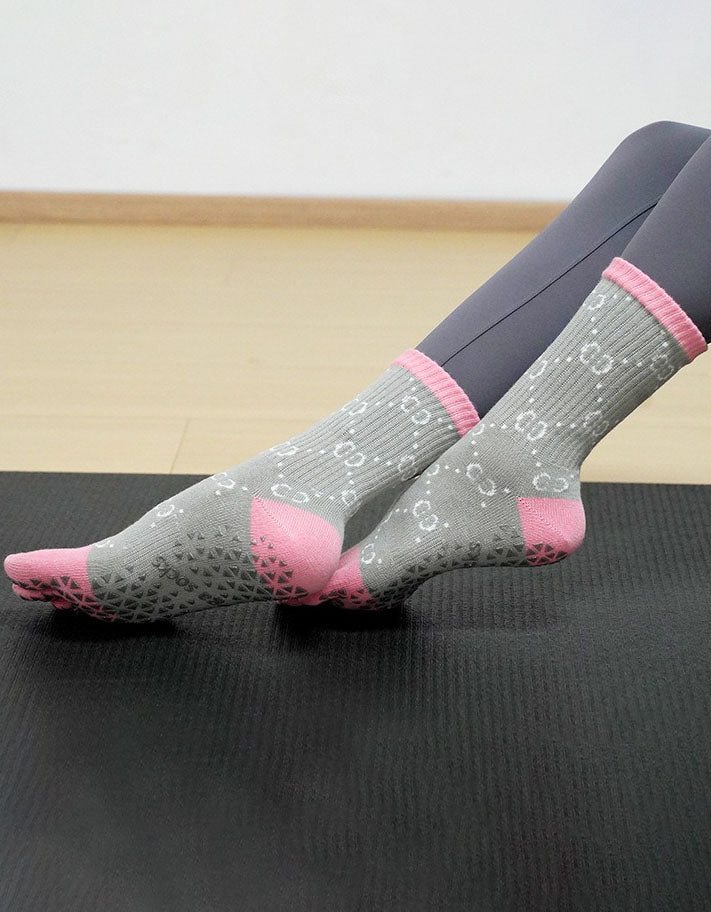 Breathable Toe Grip Socks for Yoga Pilates Workout