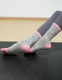 Breathable Toe Grip Socks for Yoga Pilates Workout