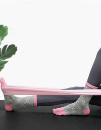 Women’s Five Toe Yoga Socks Non Slip Grip Ankle Fit