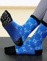 Anti Slip Five Toe Socks Women Ankle Yoga Barre Fit