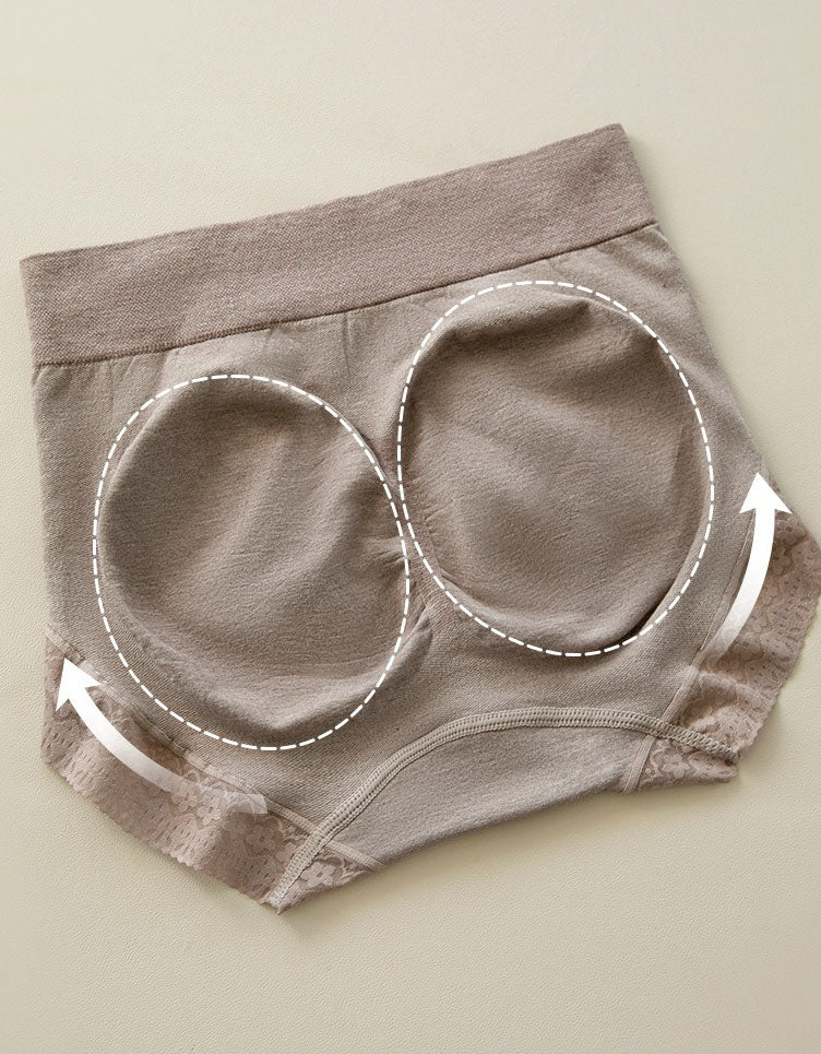 Women full coverage seamless cotton briefs