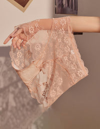 Floral Mesh Lace Panty Shorts for Women – Soft Comfortable Daily Wear