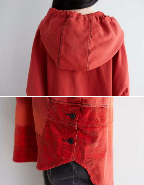 Autumn Women’s Casual Oversized Art Print Hoodie Dress