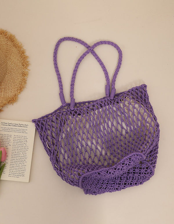 Boho Handwoven Crochet Bag