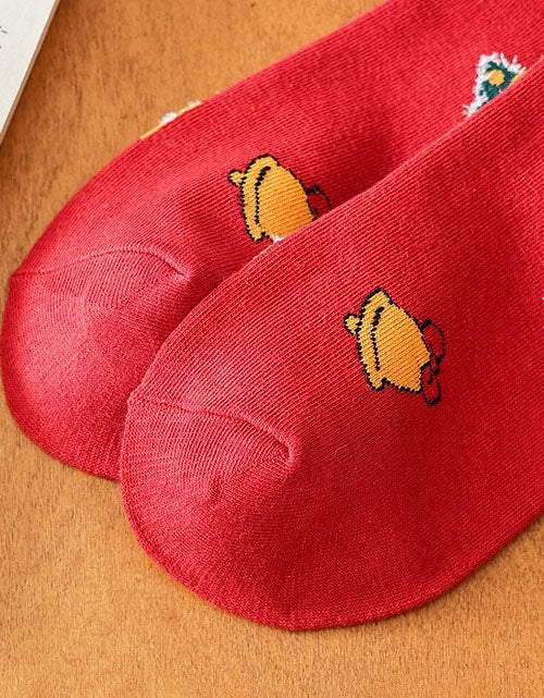 2 Pairs Cute Santa Christmas Socks for Women