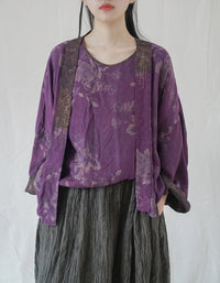 Handmade Embroidery Vintage Loose Hanfu Cardigan