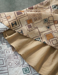 Loose Comfortable Vintage Pure Linen Skirt