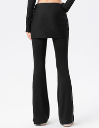 High waisted wide leg yoga pants women fitness wear