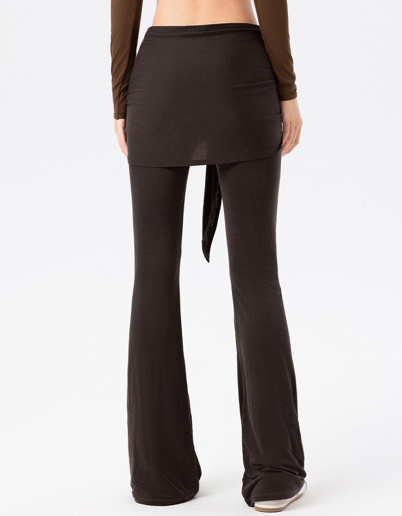 Stylish Flare Yoga Pants Women High Waist Stretch