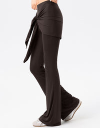 High Waist Stretch Flare Pants Women Yoga Fitness