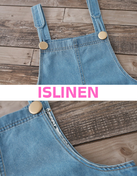 Casual Loose Wide Leg Denim Jumpsuit for Women