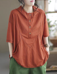 Casual Oversized Hoodie T-Shirt
