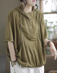 Casual Oversized Hoodie T-Shirt