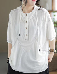 Casual Oversized Hoodie T-Shirt