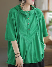Casual Oversized Hoodie T-Shirt