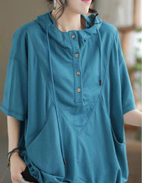 Casual Oversized Hoodie T-Shirt