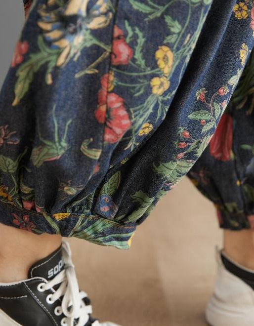Casual Women's Floral Print Harem Pants