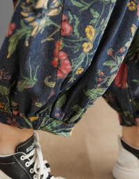 Casual Women's Floral Print Harem Pants