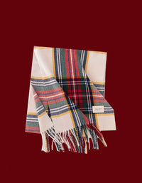 Christmas Warm Soft Plaid Pattern Winter Scarf