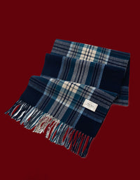 Christmas Warm Soft Plaid Pattern Winter Scarf