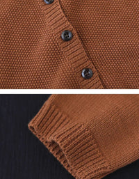 Women's Comfortable Floral Embroidery Cardigan Sweater