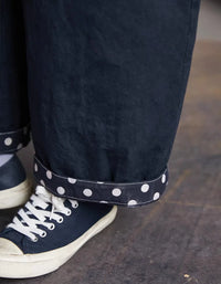 Comfortable Loose Casual Drawstring Waist Cotton Pants - Islinen