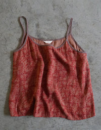 Geometric Print Spaghetti Strap Camisole Top