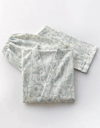 Jungle Mushroom Style Cotton Homewear Set