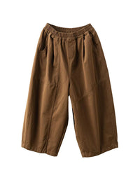 Loose Casual Nine-point Wide Leg Pants